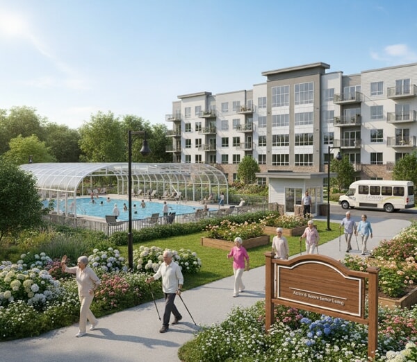Active and Safe Senior Living Communities Improve Quality of Life