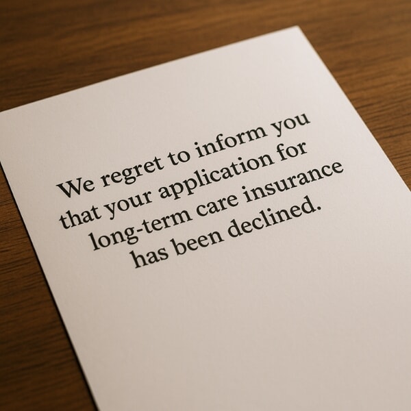 Declined for Long-Term Care Insurance? Here’s What to Do Next