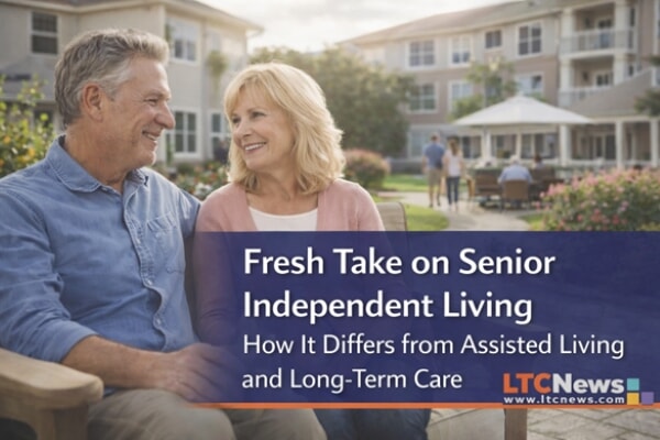 Fresh Take on Senior Independent Living. How It Differs from Assisted Living and Long-Term Care