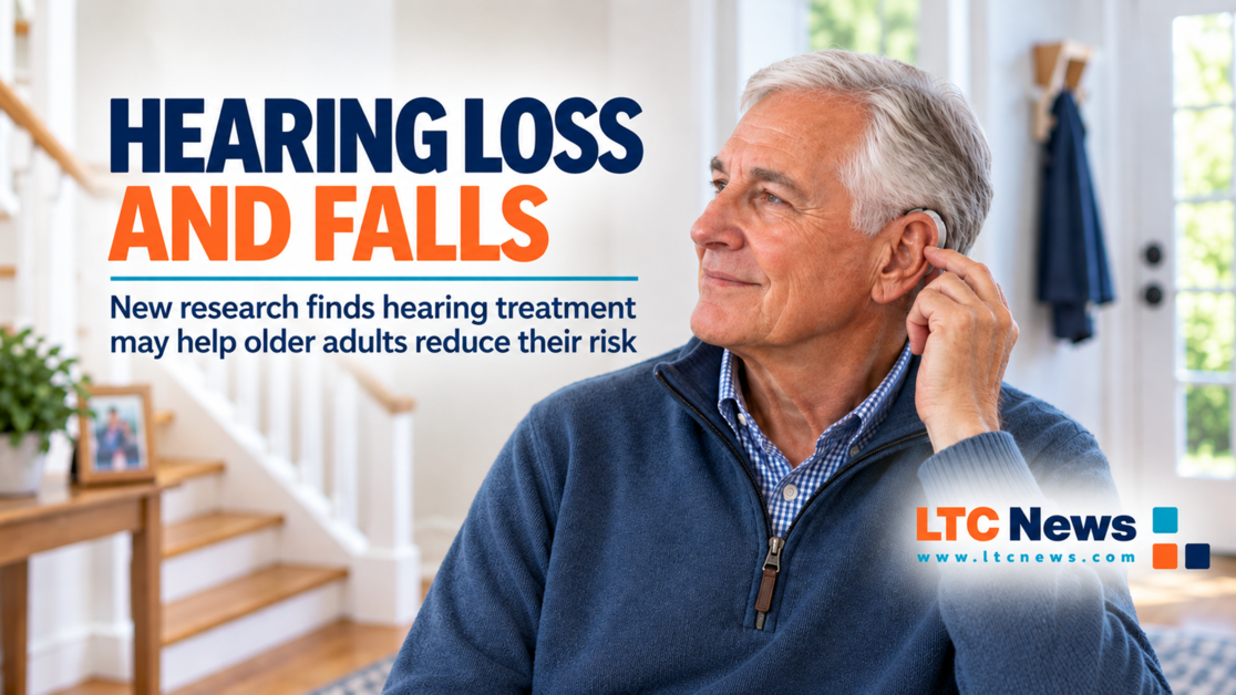 Hearing Loss Treatment Linked to Fewer Falls in New Study: Cover Image