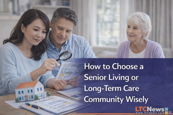 How to Choose a Senior Living or Long-Term Care Community Wisely