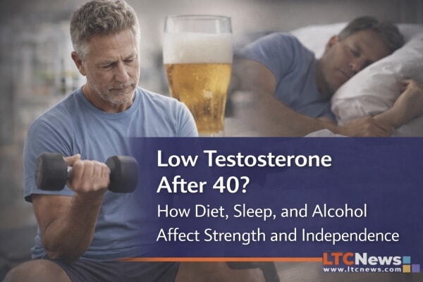 Low Testosterone After 40? How Diet, Sleep, and Alcohol Affect Strength and Independence