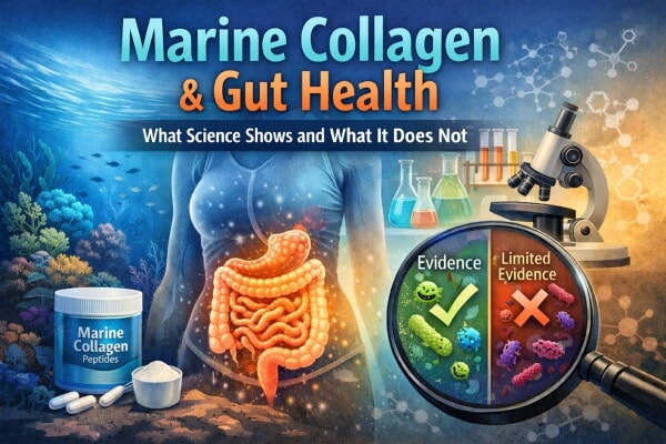 Marine Collagen and Gut Health: What Science Shows and What It Does Not