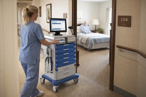 Medication Carts That Improve Safety and Workflow in Long-Term Care Facilities