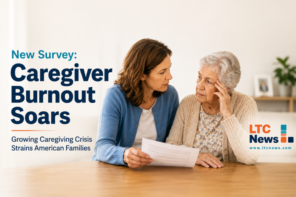 New Survey: Caregiver Burnout Soars as Millions Care for Aging Loved Ones: Cover Image