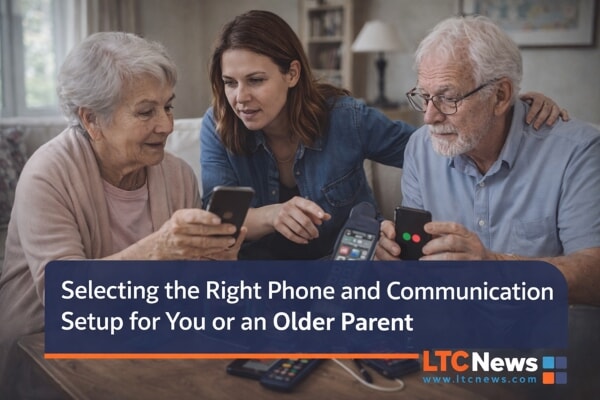 Selecting the Right Phone and Communication Setup for You or an Older Parent