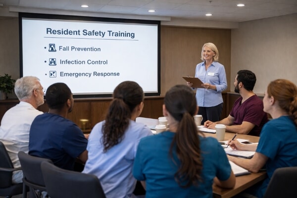 How Skilled Nursing Facilities Use Staff Training to Improve Resident Safety in 2026