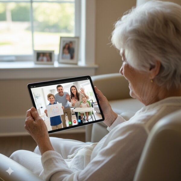 Inside Look: Technology is Redefining Family Connections in Long-Term Care