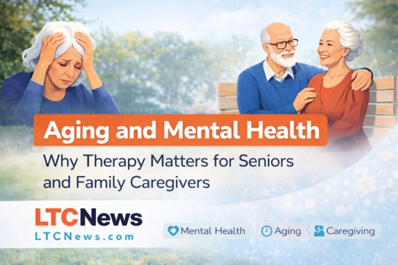 Aging and Mental Health: Why Therapy Matters for Seniors and Family Caregivers: Cover Image
