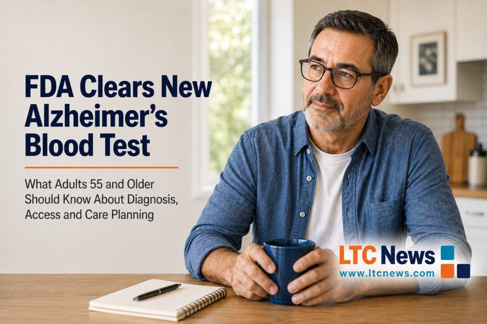 FDA Clears New Alzheimer's Blood Test for Adults 55+: What Patients and Families Should Know: Cover Image